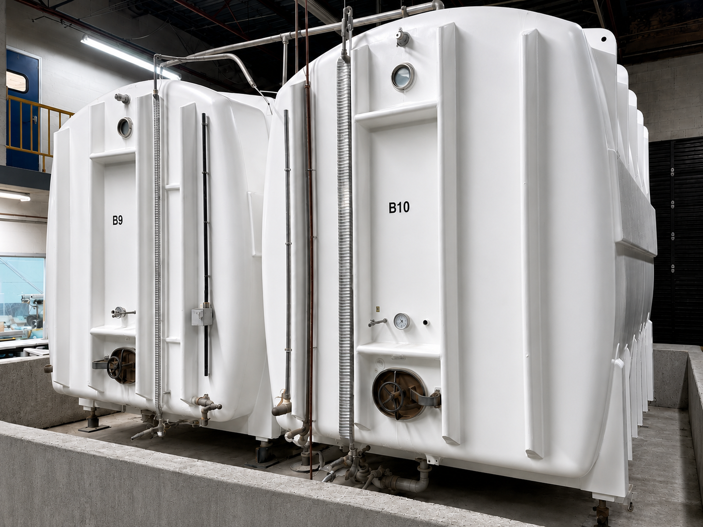 Biodiesel storage tanks
