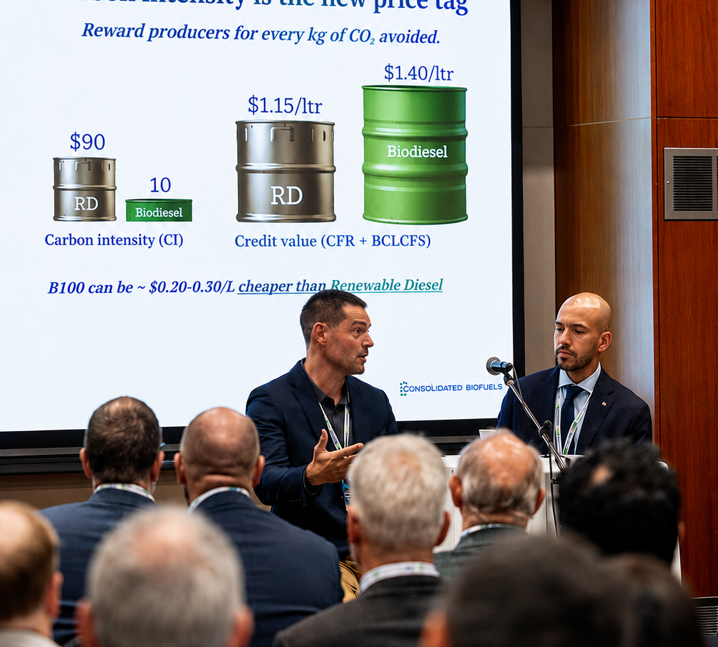 Consolidated Biofuels presenting at GreenShip Conference — Carbon intensity is the new price tag